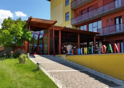 serramenti e infissi in alluminio per il Residence Chianelli